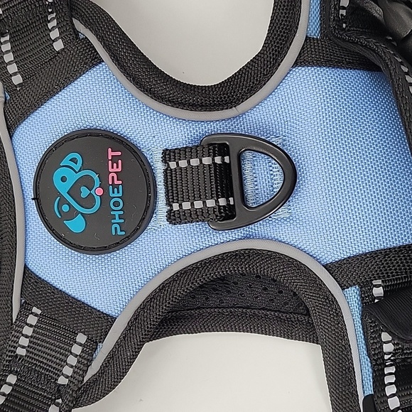 Blue and Black Dog Harness - Picture 12 of 16